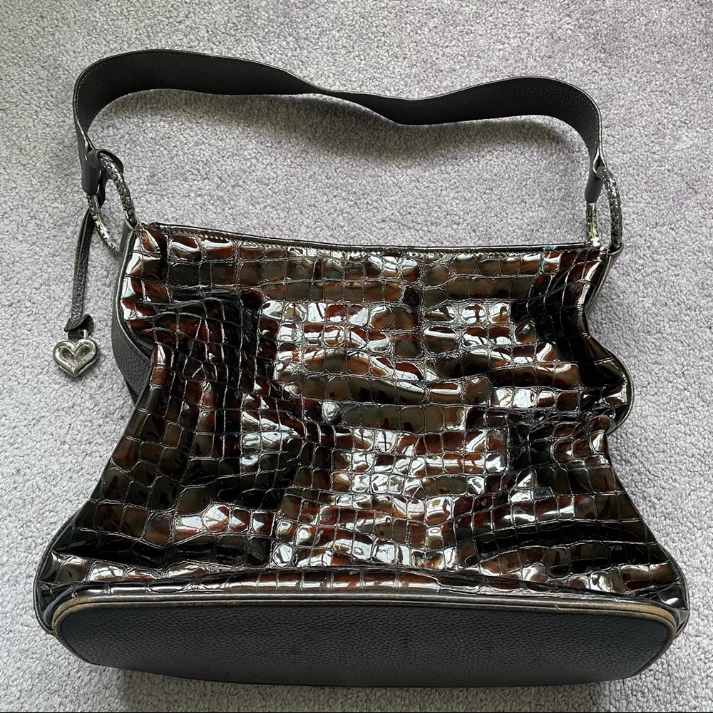 BRIGHTON Cherie Soft Crocodile Leather Bag